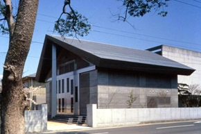 香川県立善通寺第一高等学校同窓会館「静修館」竣工時