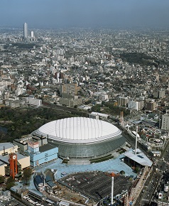 東京ドーム竣工時