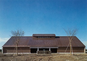 稲沢市荻須記念美術館竣工時