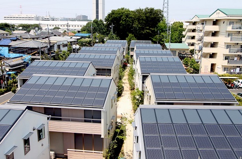 ソーラータウン府中　木造ドミノ住宅